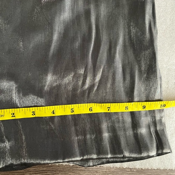 [XS]Zara Metallic Gray Wide leg Trousers - Picture 7 of 8